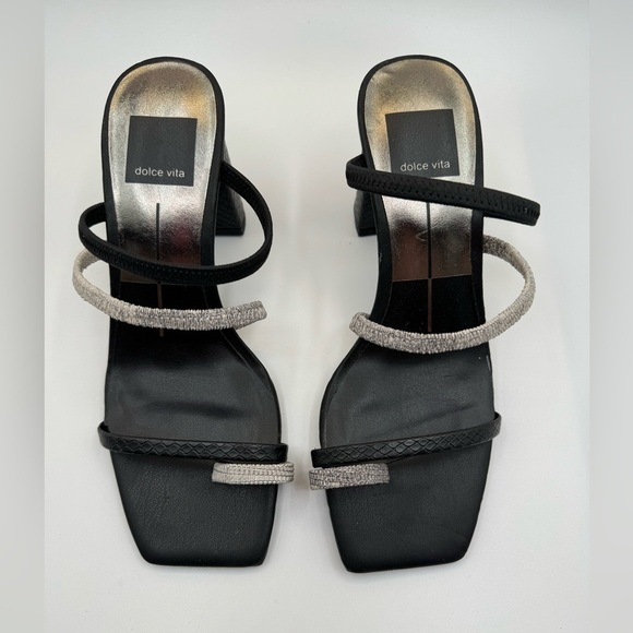 Dolce Vita Women's Prisma Heeled Sandal in Onyx Stella - Picture 3 of 11